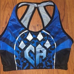 cheer athletics sports bra
